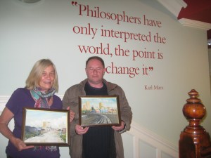 Alice Searle and Paul Kelly