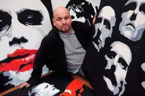 Louis and his paintings