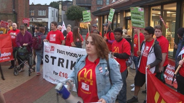 McDonald strike